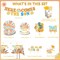 Here Comes the Son Baby Shower Set – Balloons, Cake Topper & Tableware for 25 Guests